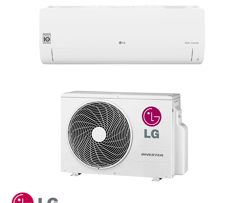 3,5kW LG S12EW airco incl. installatie € 1.449,-